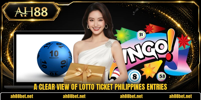 A clear view of lotto ticket philippines entries