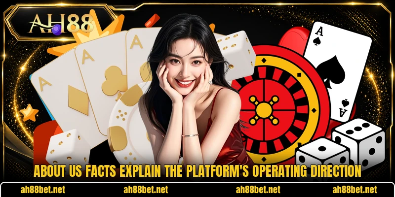 About us facts explain the platform's operating direction
