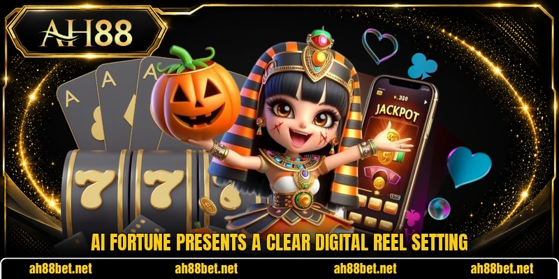 AI Fortune presents a clear digital reel setting