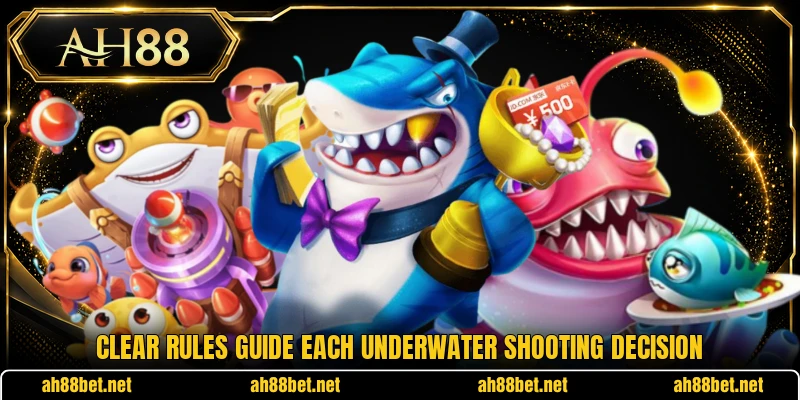 Clear rules guide each underwater shooting decision