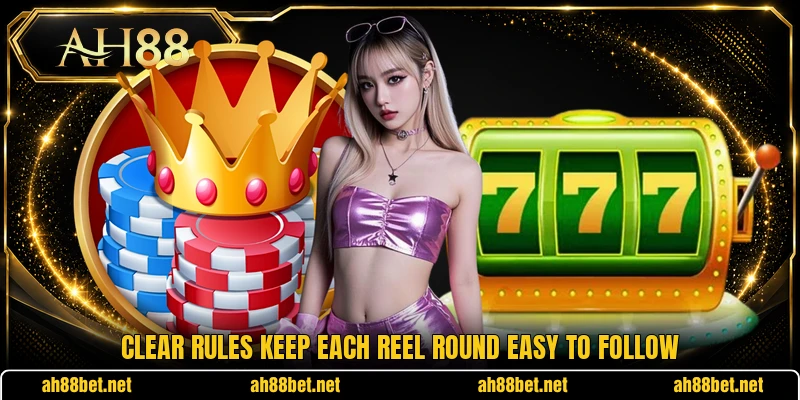 Clear rules keep each reel round easy to follow Clear rules keep each reel round easy to follow