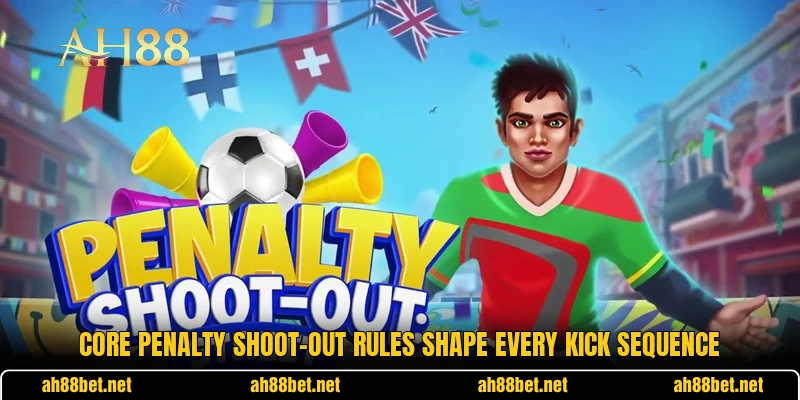 Core Penalty Shoot-Out rules shape every kick sequence