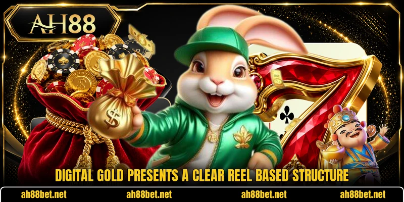 Digital Gold presents a clear reel based structure