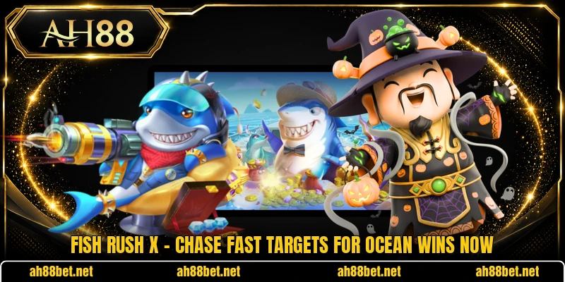 Fish Rush X - Chase Fast Targets For Ocean Wins Now