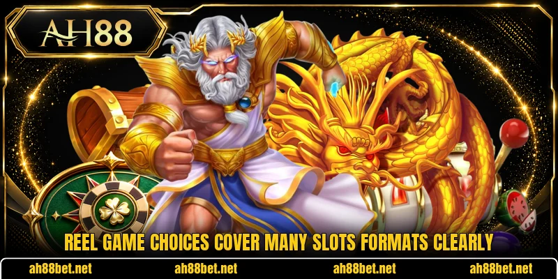 Reel game choices cover many slots formats clearly
