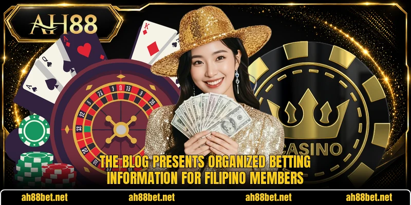 The blog presents organized betting information for Filipino members The blog presents organized betting information for Filipino members