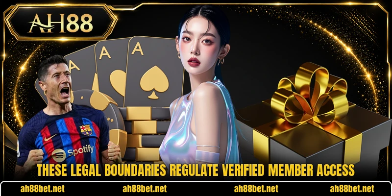 These legal boundaries regulate verified member access