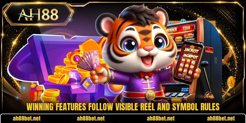Winning features follow visible reel and symbol rules